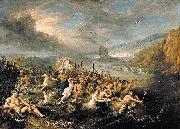 Frans Francken II The Triumph of Neptune and Amphitrite oil painting on canvas